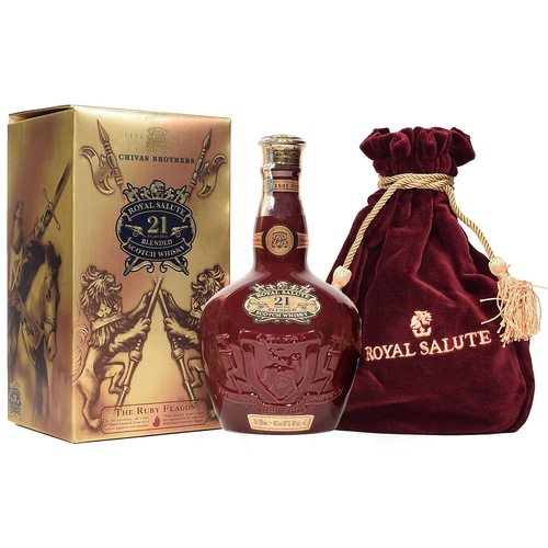 Chivas Royal Salute 21 Years Old The Ruby Flagon Limited Edition