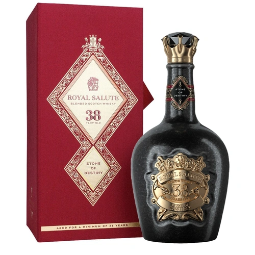 Chivas Royal Salute 38 Year Old Stone of Destiny - New Design