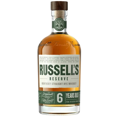 Wild Turkey Russell's Reserve 6 Year Old Kentucky Straight Rye Whiskey