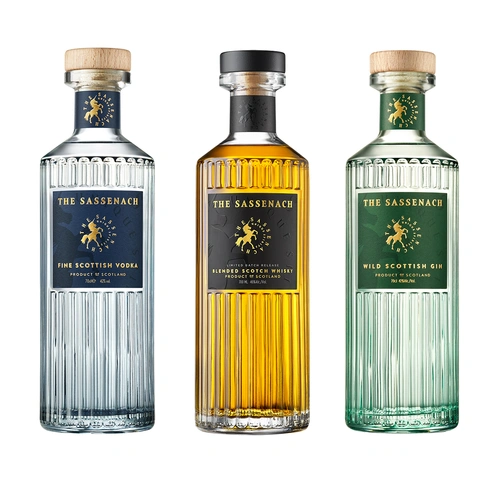 The Sassenach Whisky, Gin and Vodka Bundle