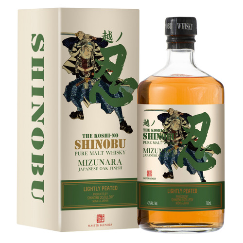Shinobu Lightly Peated Mizunara Oak Pure Malt Whisky
