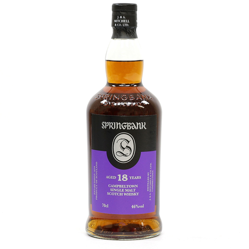 Springbank 18 Year Old 2023 Release Single Malt Whisky