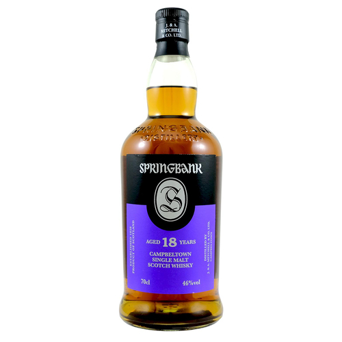 Springbank 18 Year Old 2022 Release Single Malt Whisky