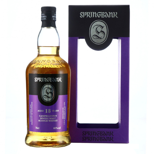 Springbank 18 Year Old 2018 Release Single Malt Whisky