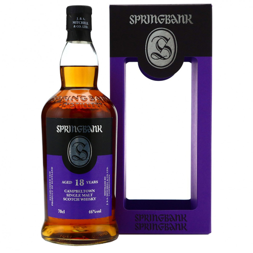 Springbank 18 Year Old 2020 Release Single Malt Whisky