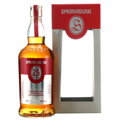 Springbank 25 Year Old 2016 Release Single Malt Whisky