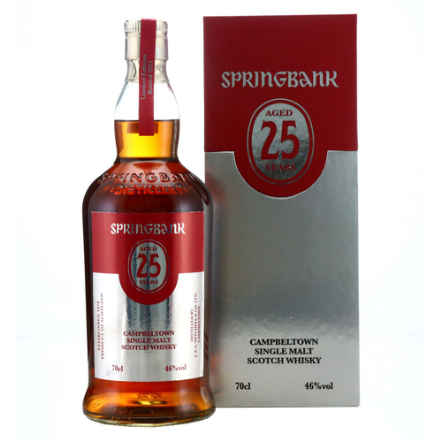 Springbank 25 Year Old 2021 Release Single Malt Whisky