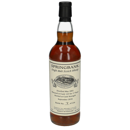 Springbank 17 Year Old 2001-2018 Original Bottling