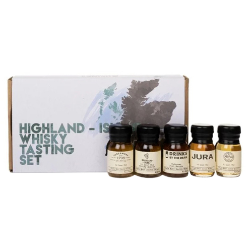 Highland Islands Whisky Tasting Set 5 x 30ml