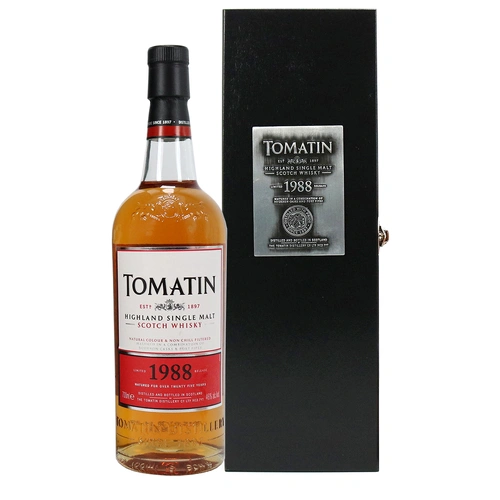 Tomatin 25 Year Old 1988 Vintage Batch 2 Single Malt Whisky