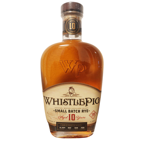 WhistlePig 10 Year Old Small Batch Straight Rye Whiskey