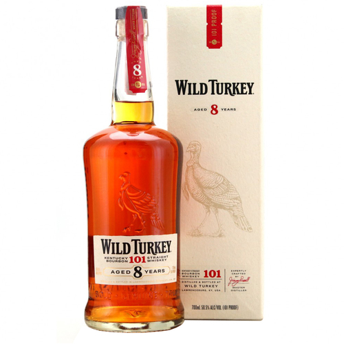 Wild Turkey 8 Year Old 101 Proof Kentucky Straight Bourbon Whiskey