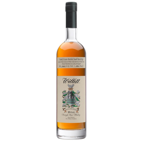 Willett 4 Year Old Rare Release Cask Strength Straight Rye Whiskey