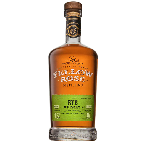 Yellow Rose Rye Texas Whiskey